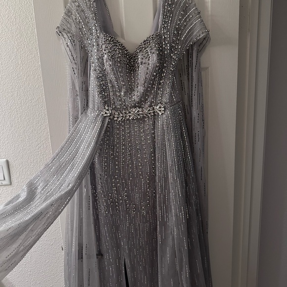 Embellished Evening Gown - Picture 5 of 11